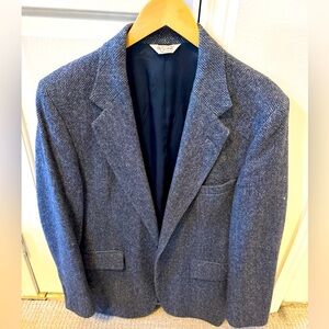 Grey Wool Bancroft New York Vintage Sports Coat - 40R